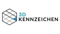 3D Kennzeichen Logo